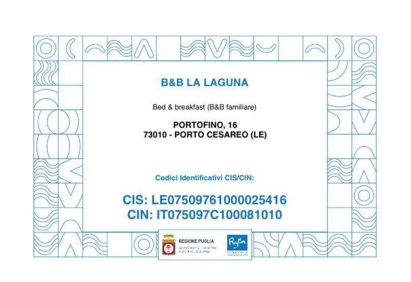 B&B La Laguna Porto Cesareo Εξωτερικό φωτογραφία